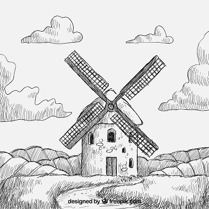 windmill content mill writing